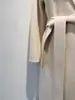 Personalizado~Iodo Urbano 801 Brilho Leve Bolso de Órgão Lã Dupla Face Casaco 30 Jaqueta de Caxemira Feminina Outono e Inverno