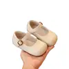 Zapatos de Bebé Simples de Color Puro para Niñas 2025 Verano Nuevo Lindo Punta Cuadrada Suela Suave Zapatos para Niños Zapatos para Niños Pequeños