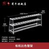 Rack sólido tubo colorimétrico vidrio de laboratorio tapón soporte tubo colorimétrico rack tubo colorimétrico fila única doble fila 10m