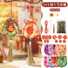 Sachet do Festival do Meio do Outono Bolsa Perfumada Sem Costura Sem Agulha Kit de Materiais Crianças Jardim de Infância Atividade Pai-Filho Materiais DIY Artesanato