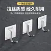 Ganchos Adhesivos de Acero Inoxidable, Ganchos sin Taladro, Ganchos para Ropa del Hogar, Ganchos de Cocina, Ganchos de Almacenamiento para Pared, Ganchos Individuales para Baño
