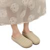 Zapatos Birkenstock Bohemios de Suela Gruesa para Ropa Exterior de Mujer 2025 Vacaciones de Primavera y Verano Zapatos Slip-On con Puntera y Medio Slip