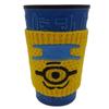 Directo de Fábrica Transfronterizo juego de tazas de lana tetera personalizada taza suéter tejido jacquard de doble cara diseño de prueba