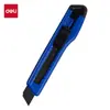 Cuchillo de Utilidad Deli 2001H Cuchillo Grande para Cortar Papel Cuchillo para Papel Tapiz Cuchillo Hecho a Mano para Abrir Paquetes y Cortar Papel Cuchillo de Arte para Estudiantes