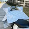 Capa de Para-brisa Neutra Média-Espessa para Veículo Elétrico para Todas as Estações, Proteção Solar de Verão e Quebra-sol Fino Impermeável para Veículos Elétricos e Motocicletas na Primavera e Outono