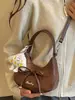 Bolso de Hombro con Lazo Altamente Atractivo 2026 Nuevo Bolso Vintage para el Trabajo de Hombro Cruzado Bolso Único de Color Sólido para el Brazo para Mujer