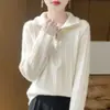 Cardigan de punto con media cremallera para mujer, nueva camiseta base de punto otoño e invierno 2026 para mujer, suéter de otoño e invierno