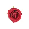 Cabeza de rosa de simulación pequeña de París para coche de boda DIY, joyería para pastel, decoración de pared de rosas, flores, flores artificiales al por mayor