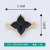 Novas Joias Criativas Acessórios DIY Desenho Animado Estrela de Vidro Transparente Galvanoplastia Colar Pulseira Pingente Pingente Atacado