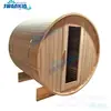 Sala de sauna redonda externa para resort, sala de sauna redonda panorâmica, sala de sauna familiar panorâmica externa para várias pessoas