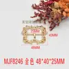 Hebilla de Ajuste Rectangular de Forma Especial de Metal de Aleación de Zinc de Gama Alta, Hebilla de Tres Niveles, Accesorios Cuadrados para Equipaje y Ropa, Hebilla Rectangular para Cinturón