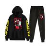 Sudadera con capucha holgada de anime para hombre y mujer con diseño de motosierra transfronterizo en stock