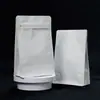 Bolsas de café de siete colores y ocho lados con cremallera lateral y válvula unidireccional para el envasado de granos de café; impresión a color en lotes pequeños disponible