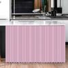 Cortina Cubierta para Gabinete de Cocina de Color Sólido Cortina Cubierta para Gabinete Feo Cortina de Puerta Cortina para Zapatero Estante de Almacenamiento Cortina de Tela Decorativa para Gabinete Cinta Mágica