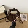 Bolsa Transversal de Ombro Único Casual da Moda Textura Simples Bolsas Novas Outono 2026 Bolsa Dumpling Estilosa com Personalidade para Mulheres