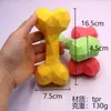 Suministros para Mascotas Hueso Sólido Grande Mordida Oso de Peluche Pelo Dorado Molar Mordida Nuevo Juguete para Mascotas Molares Huesos para Perro