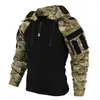 Modelo novo transfronteiriço, traje de assalto de segunda geração tipo sapo, jaqueta de camuflagem tática, de mangas compridas, com corte solto, elástica e respirável para homens, adequada para atividades ao ar livre