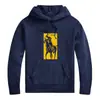 Coleção de Primavera Ralph Lauren Polo: Moletom com capuz em algodão puro, unissex, estilo pullover, adequado tanto para uso interno quanto externo, 100% algodão