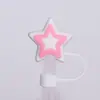 Novos produtos transfronteiriços cor contrastante estrela de cinco pontas tampa de palha stanley10mm tampa de palha fábrica personalizada pode ser enviado em nome