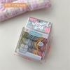 Estilo Casual Color Caramelo Niños Banda de Goma Toalla para el Cabello Anillo Accesorios para el Cabello No Daña el Cabello Diadema para Bebé Niñas