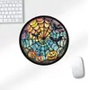 Serie de Halloween Creativa de Dibujos Animados Redonda Gruesa Oficina Estudio Escritorio de Computadora Alfombrilla Pequeña Popular Transfronteriza Mouse Pad