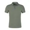 50 fio duplo algodão mercerizado roupas de trabalho corporativas camisa cultural com lapela manga curta camisa polo roupas de trabalho masculinas e femininas logo estampado
