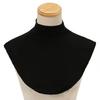 Directo de fábrica, accesorios de ropa para mujer europeos y americanos, cuello falso de camisa, cubierta de cuello falso, bufanda, cubierta de camisa base monocolor para damas