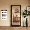 Espejo de cuerpo entero estilo vintage, espejo de pie, espejo de tocador para el hogar, espejo de pared para habitaciones de niñas, nuevo modelo 2026, espejo de vestidor