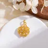 Colar Pingente Estilo Coreano Transfronteiriço Luxo Leve Flor Oca Bainha Franzida Acessórios Moda Feminina Doce Delicado Versátil