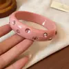 Pulsera redonda geométrica de resina minimalista estilo coreano, moderna y única, pulsera versátil con una estética de diseño de nicho