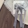 Prata Temperamental Brilhante Fina Laço Combinação de Grampos de Cabelo Infantil Grampo Lateral Grampo para Franja