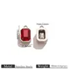 Colgante Rectangular de Vidrio de Acero Inoxidable con Diseño Único, Colgante Vintage, Accesorios para Collares y Aretes Hechos a Mano para Bricolaje