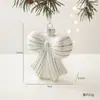 Adornos de Vidrio Decorativos Navideños Transfronterizos con Forma de Muñeco de Nieve, Papá Noel, Árbol de Navidad, Adornos de Decoración, Regalos de Navidad