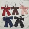 Corbata Caída Puntos Pequeños Jk Bufanda de Corbata de Lazo Libre Bufanda Japonesa Recta Ángulo Plano Puntos Flor de Cuello de Mango Largo
