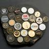 Móveis Retrô Personalizados Sinalização de Metal Liga de Zinco Sofá Placa Antiga Colchão Artigos de Couro Etiqueta de Metal Etiqueta Recortada