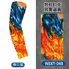 Manguitos de protección solar para tatuajes, manguitos transpirables para ciclismo al aire libre, diseño de tatuaje floral en el brazo, manguitos sin costuras, disponibles en stock