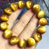 Ojo de Tigre Tricolor Ojo de Tigre Dorado Ojo de Tigre Tricolor Ojo de Tigre Rojo Ojo de Tigre Amarillo Color de Piedra Pulsera de Ojo de Tigre Pulsera