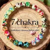 Venda Direta da Fábrica Joias Pulseiras, Pulseiras Transfronteiriças Boêmias Europeias e Americanas, Pulseiras de Pedra Flor da Chuva Coloridas Arco-Íris