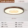 Nueva lámpara de techo estilo chino, luz moderna para dormitorio, estética estilo Song, sensación de alta gama estilo chino, luminaria principal para sala de estar y pasillo, hecha de madera y hierro