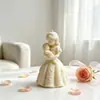 Poppy Estilo Ins Menina Segurando Bebê Molde de Silicone para Velas Perfumadas DIY Tema Amor Materno Sabonete Artesanal Molde de Gesso