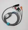 Compatível com o Monitor de ECG Holter de Cotovelo Americano Dms300-4A Fio de Chumbo Dinâmico para ECG 12 Derivações