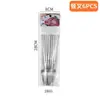 Amazon Transfronterizo Shangchao 6 Piezas Vajilla de Acero Inoxidable Cuchillo y Tenedor Cuchara Hotel Cuchillo y Tenedor para Steak Occidental Traje de 24 Piezas