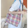 Celebridad de internet verano estilo coreano ins vintage bolsa de lona floral pequeña fresca flor compras hombro viaje portátil bolsa de playa