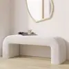 Banqueta para Cambiar Zapatos para Entrada de Casa, Pasillo, Pie de Cama, Dormitorio Moderno, Vestidor, Banco Largo, Taburete de Madera