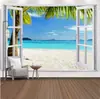 Tela de Fondo de Montaña Fuera de la Ventana Ins Paisaje Dormitorio Mesita de Noche Colgante Tela Alquiler Dormitorio Decoración Pared Tela Tapiz Personalización
