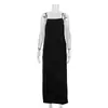 Vestido Largo Maxi Espalda Descubierta con Tirantes Finos y Abertura para Mujer, Nuevo de Comercio Exterior de una Sola Manga Sin Mangas Sexy para Chicas Calientes
