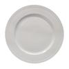 Padrão de Linha em Relevo Jantar de Bife Louça Prato Redondo High-End Luxo Leve Prato Doméstico Prato de Cerâmica para Massa Cor Sob Esmalte