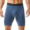 Ropa Interior Deportiva Roja de Talla Grande Transfronteriza Extensa Transpirable de Seda de Leche para Hombre Antibacteriana Antirozaduras Ángulo Plano Secado Rápido para Hombre