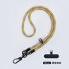 Cordão para Celular Pendurado no Pescoço Transversal 8mm Tira Trançada Corda Curta para Pulso Capa de Celular Cadeia de Cordão Atacado Fábrica