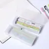 Recambios de Bolígrafo Jiaxuepai Negro 0.38/0.5 Tubo de Aguja Completo Recambios de Reemplazo Suministros Escolares Recambios de Bolígrafo de Tinta Sin Rotura de Tinta Sin Rotura de Recambio